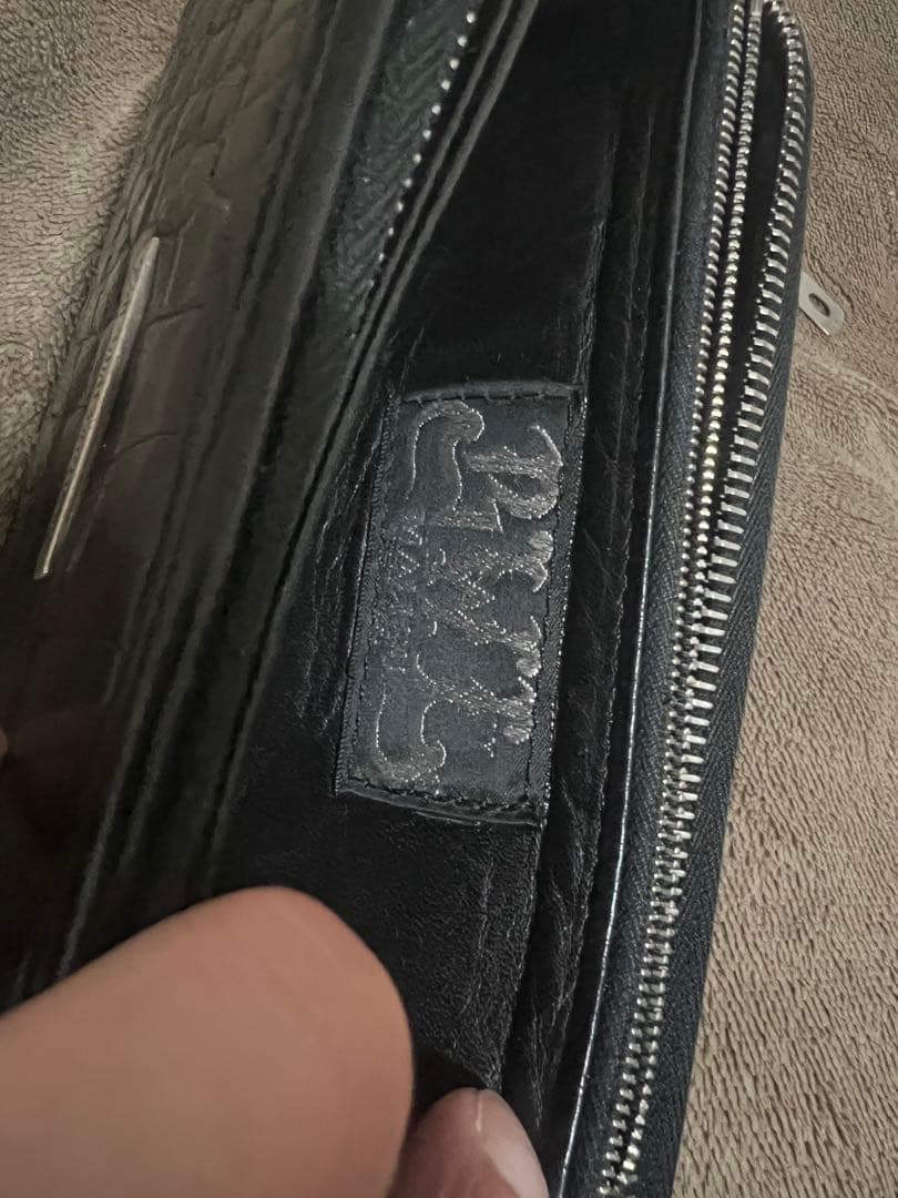 ビルウォール　シャイニー　アリゲーター　ウォレット　長財布　bwl BWL us