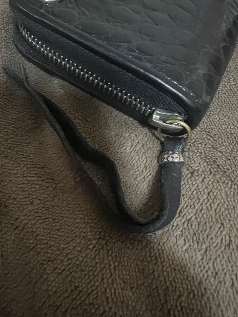 ビルウォール　シャイニー　アリゲーター　ウォレット　長財布　bwl BWL us