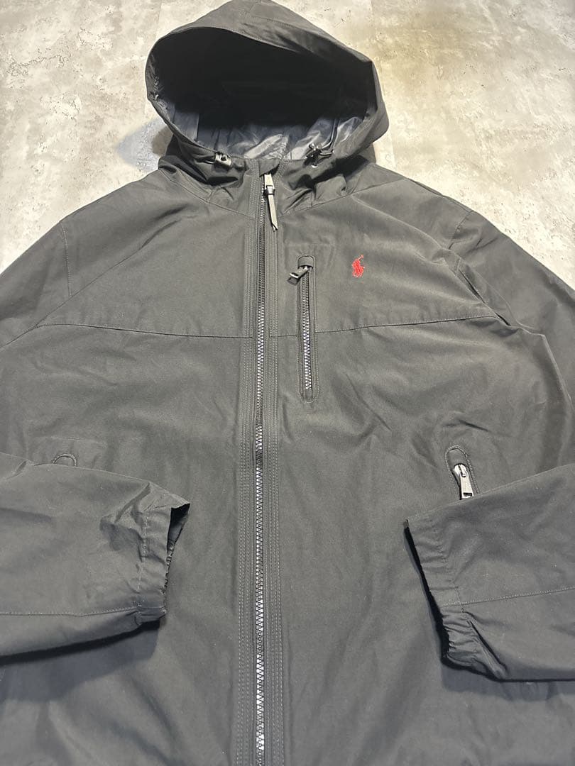25s 近年ポロラルフローレン マウンテンパーカー コットンナイロン ポニーロゴ