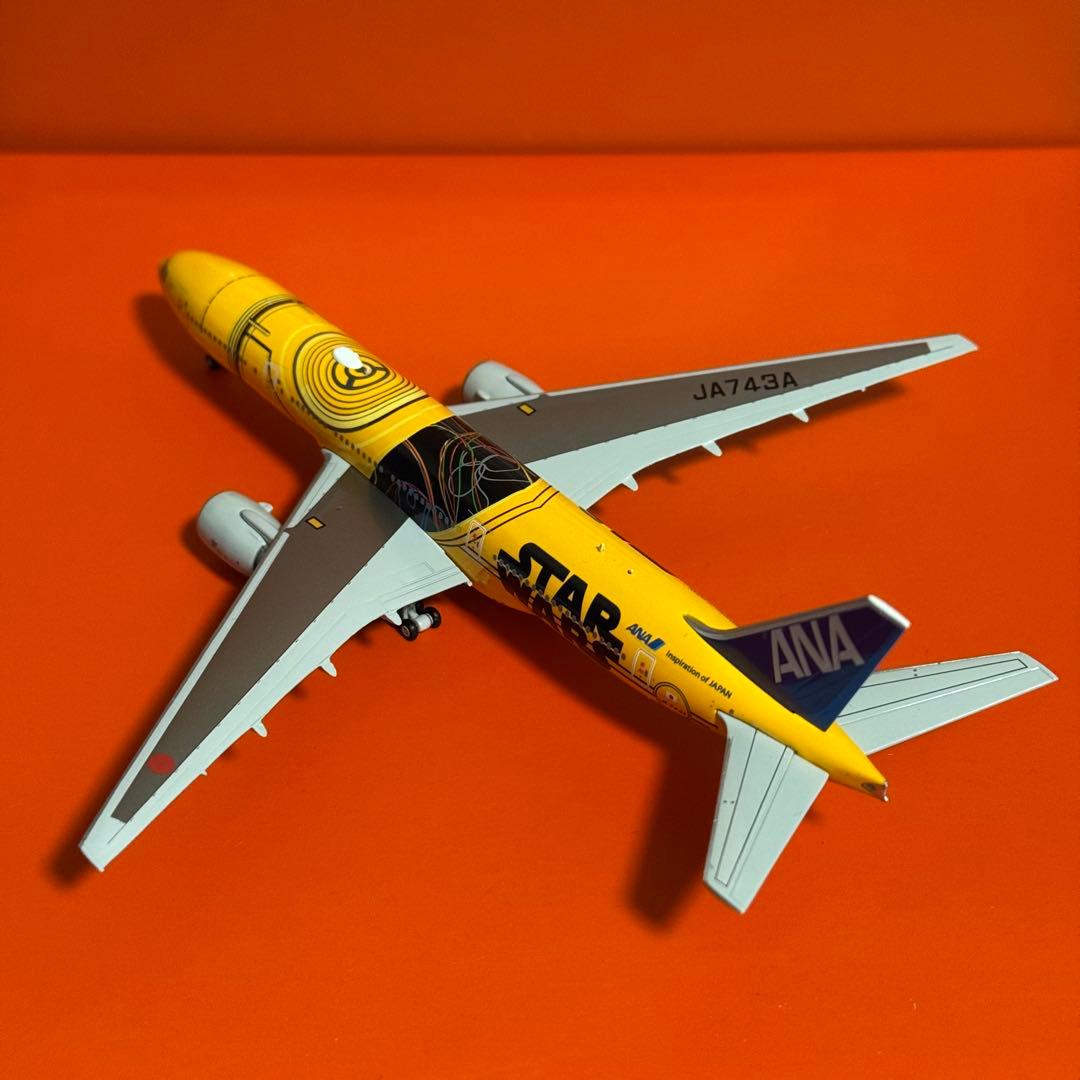 が*ち様 JC ANA C-3PO B777-200ER JA743A 1/40