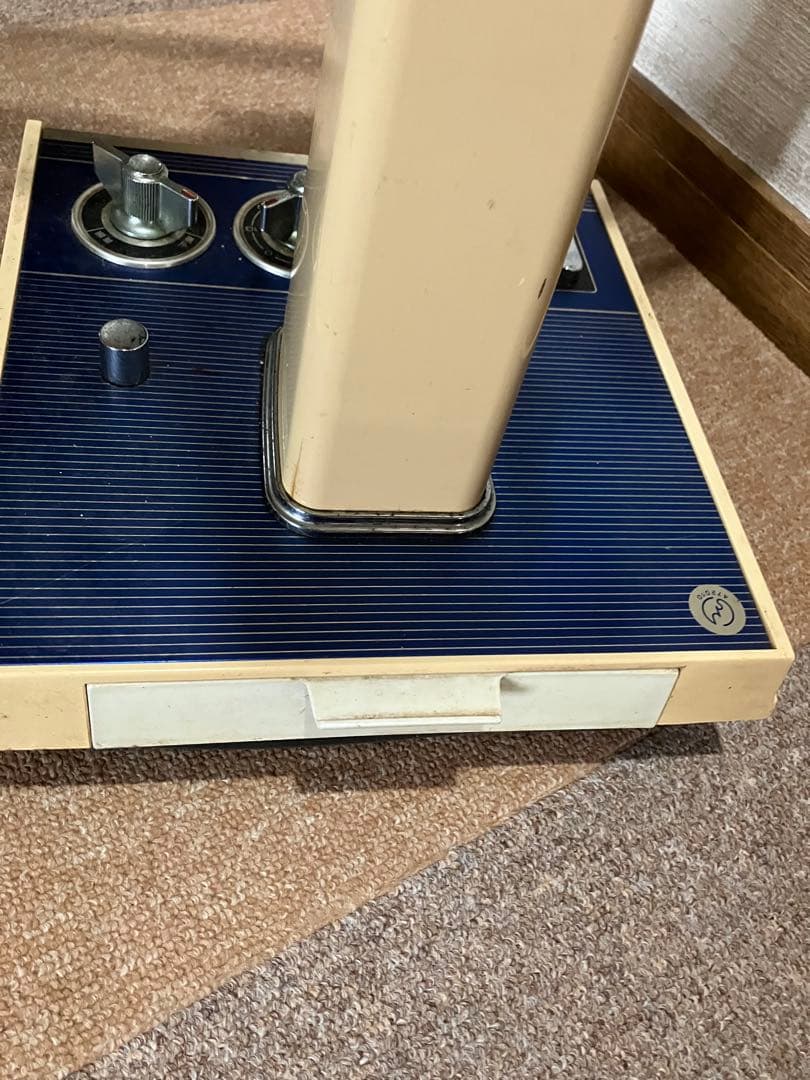 超希少‼️【作動確認済み】昭和レトロ　上ルボタン付TOSHIBA 扇風機　タイマー