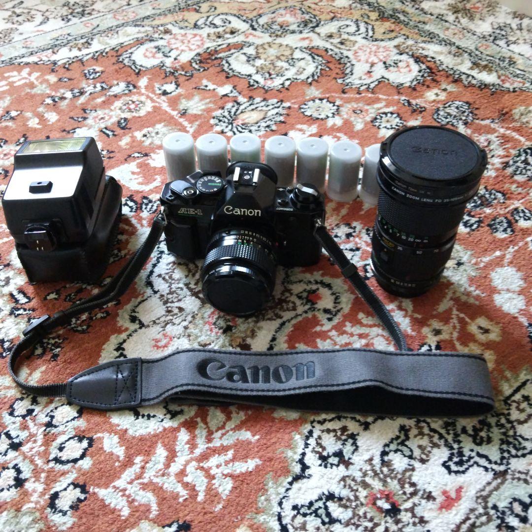 Canon AE-1 一眼レフカメラ +付属品一式付