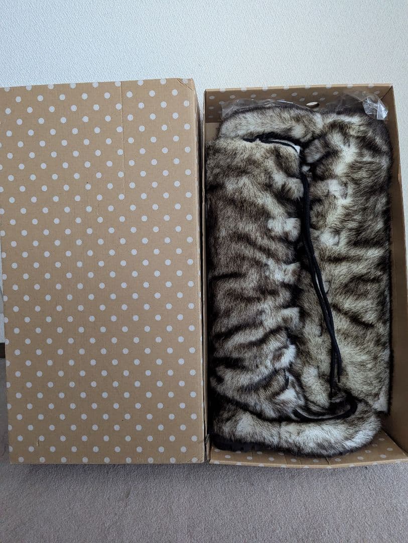 ၄၃ w4ter ☆ネ・ネット☆ロングブーツ モコモコで真冬も寒さ対策