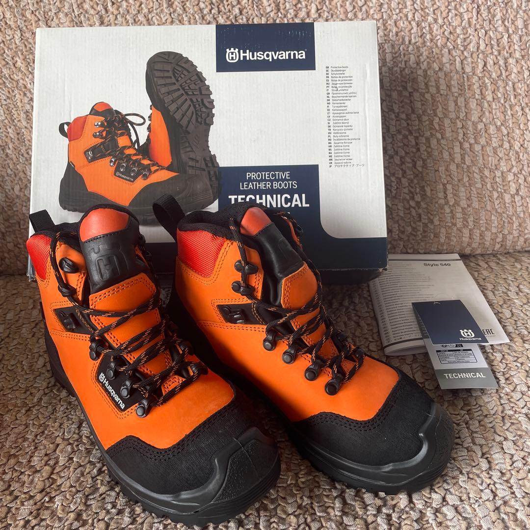 [未使用品] ハスクバーナ・ゼノア ガーデンブーツテクニカル サイズ38