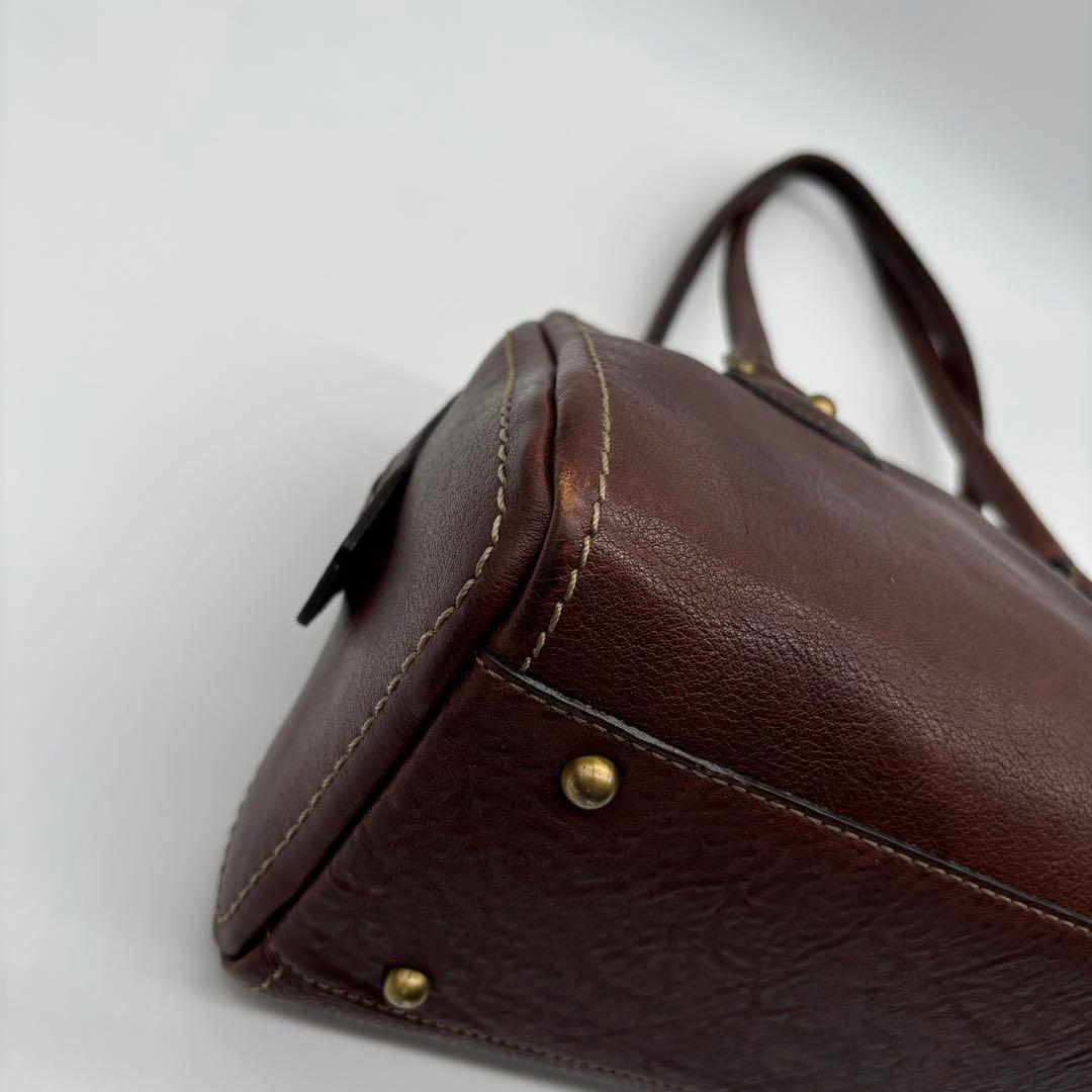 土屋鞄製造所 トーンオイルヌメ ミニボストンバッグ　男女兼用　ユニセックス