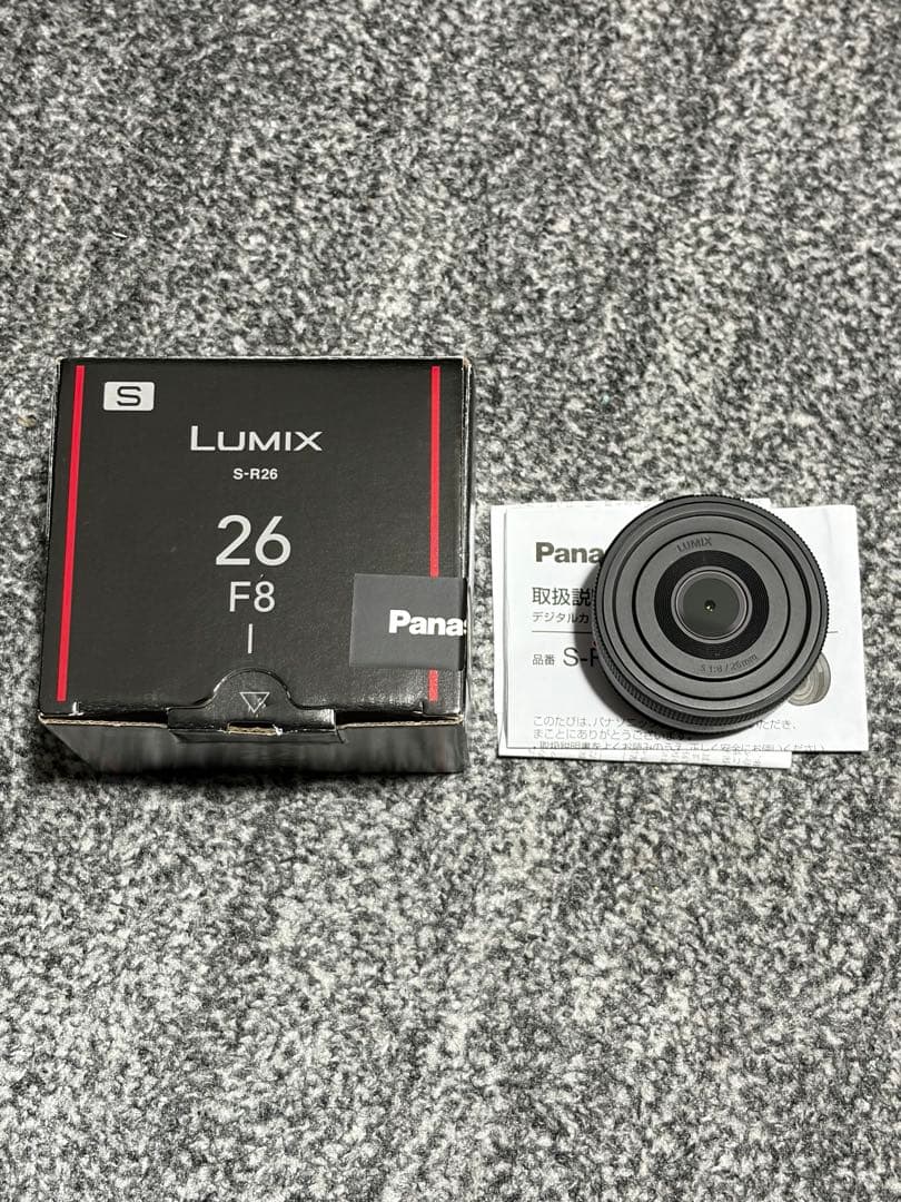 LUMIX S 26mm F8 単焦点レンズ　S-R26