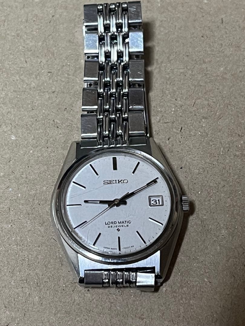 本日限定価格　56ロードマチック　5605-7020 純正金属ベルト付き　稼動品