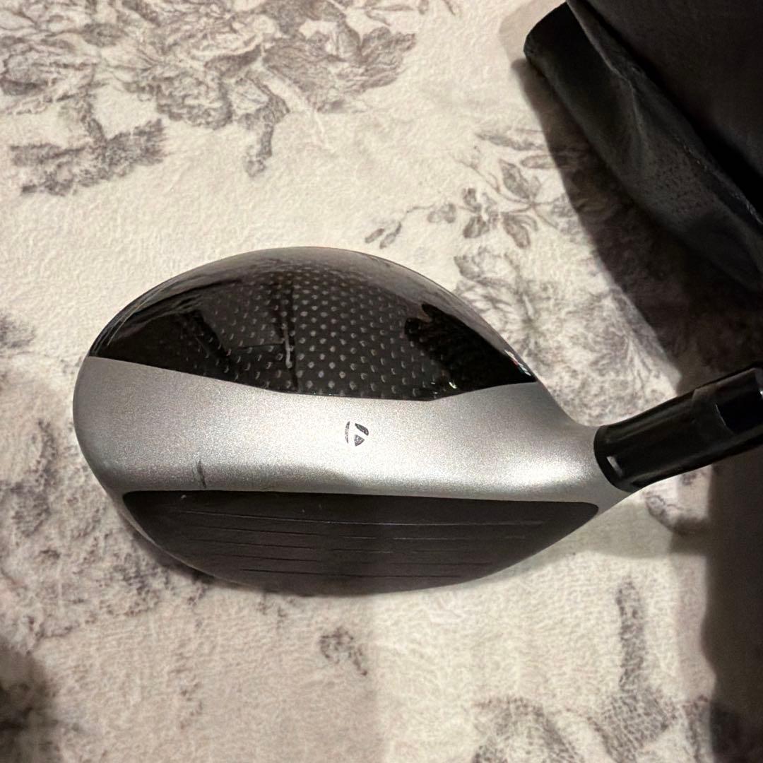 M4 5番ウッド 純正カスタムシャフト　ヘッドカバー付き