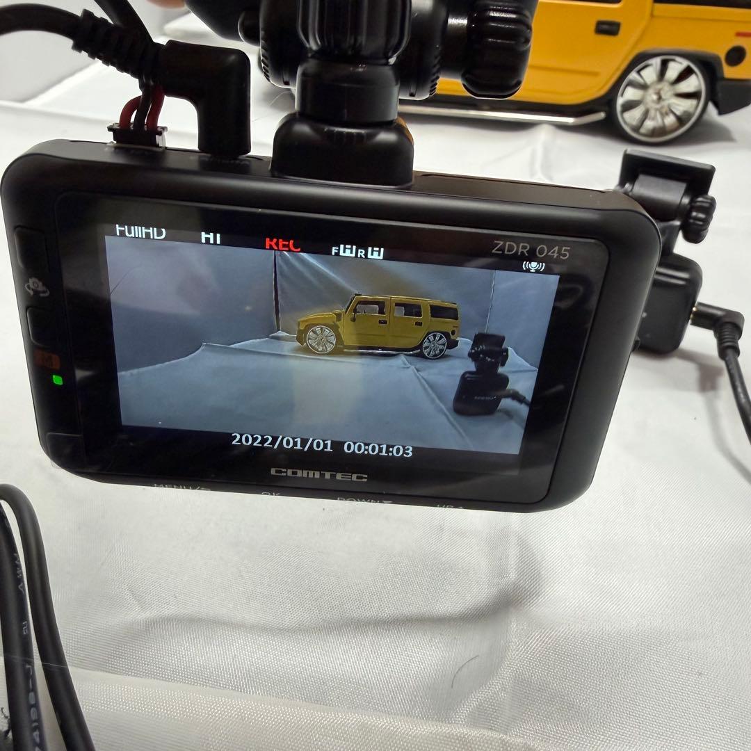 コムテック comtec ドライブレコーダー ZDR045 中古品