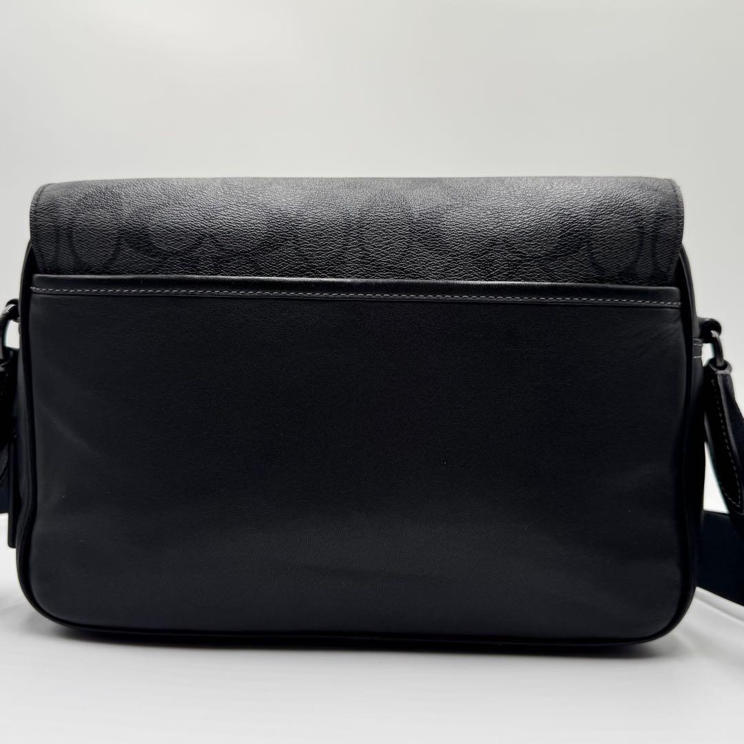 極美品✨ コーチ メッセンジャーバッグ トラック ディズニー ヴィランズ 黒