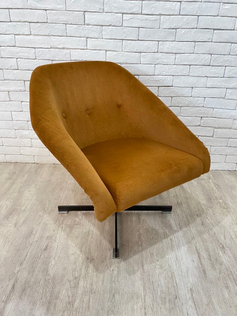 【東京都23区配送無料】1960’s ビンテージ ラウンジ　チェア　椅子　ソファ