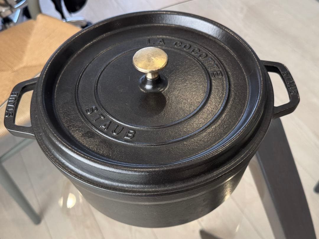 STAUB ストウブ鍋　26 黒