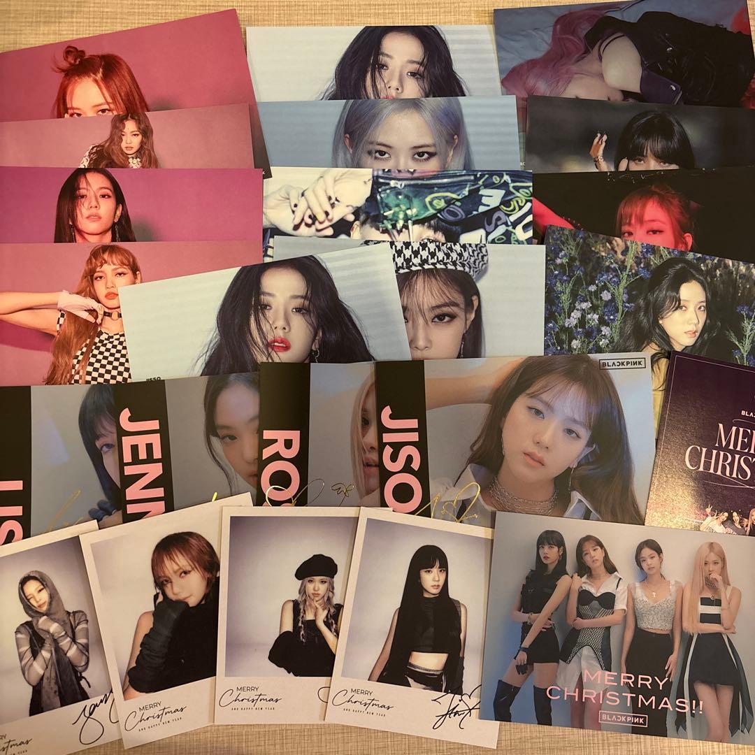 BLACKPINK FC フォトカード クリスマスカード 数年分　まとめ　セット