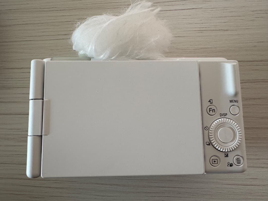 最終値下げ【美品】SONY　ZV-1F W　バッテリーチャージャー付き Vlog