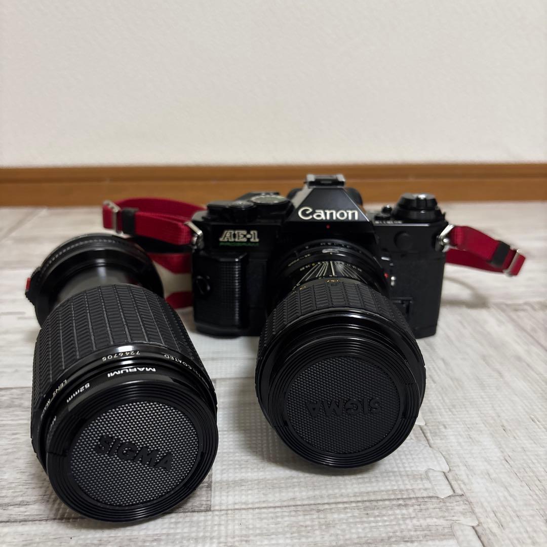 Canon AE-1 フィルム一眼レフカメラ セット