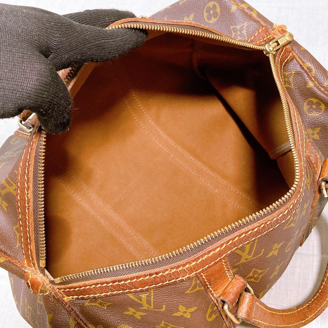 739 ルイヴィトン モノグラム　ハンドバッグボストンバッグ　サックスプール35