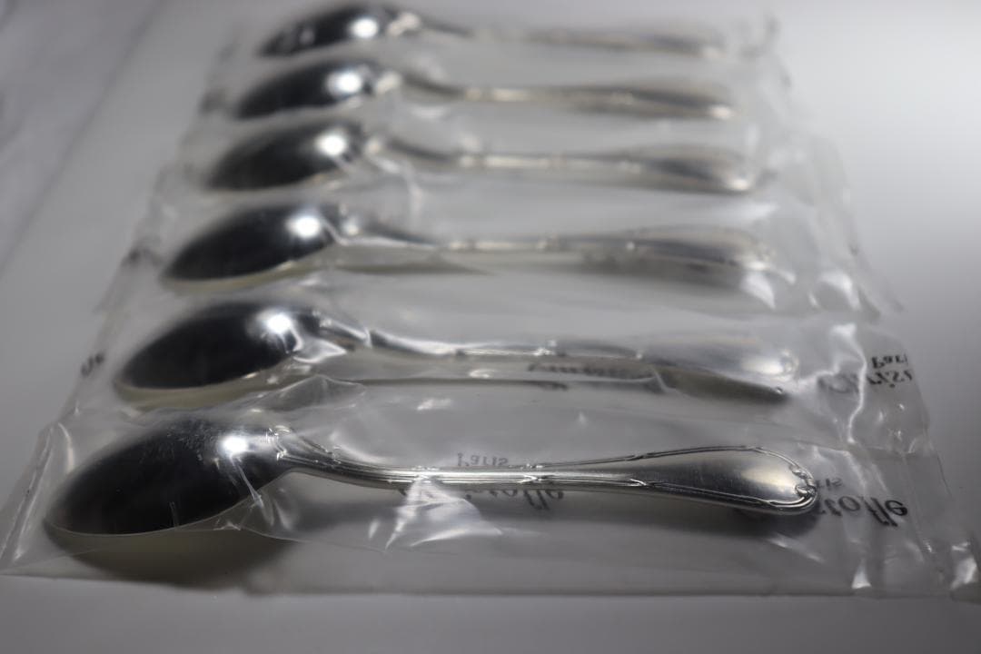 クリストフル◆リュバン◆コーヒースプーン未開封未使用品6本◆生産終了の貴重品です