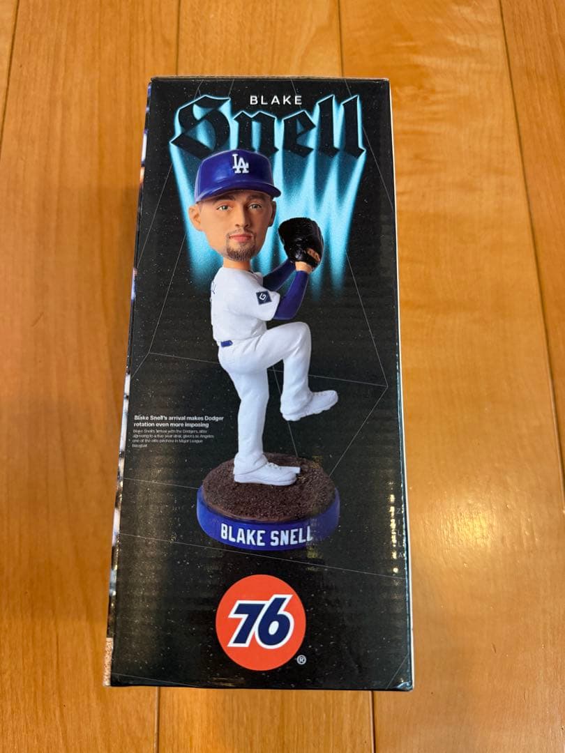 6/16大谷投手復帰戦　ドジャースタジアム限定品　ブレイク・スネル ボブルヘッド