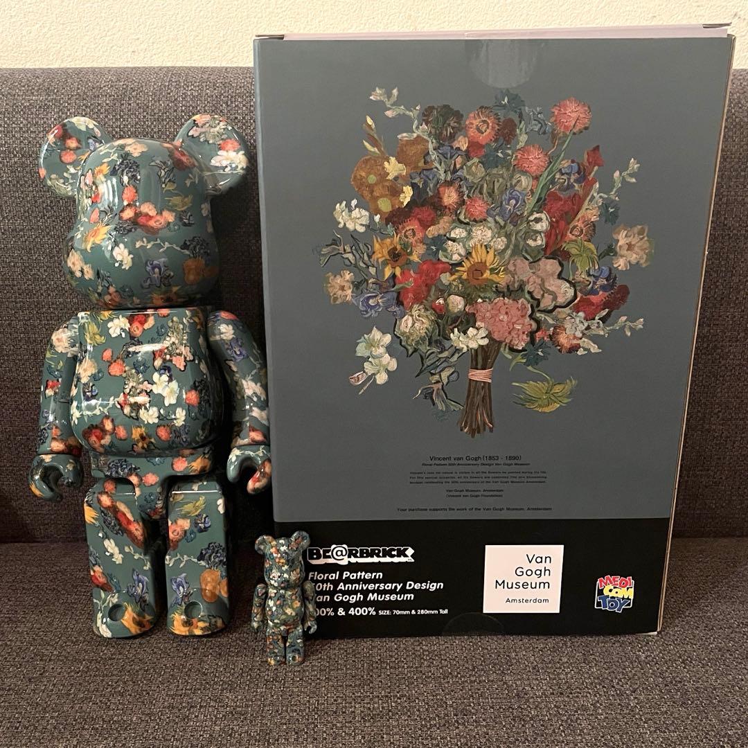 【みっく】BE@RBRIC(ベアブリック) 50th ゴッホ限定コラボ