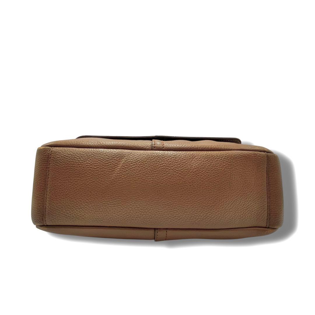 極美品✨ COACH コーチ メッセンジャーバッグ ショルダーバッグ レザー 茶