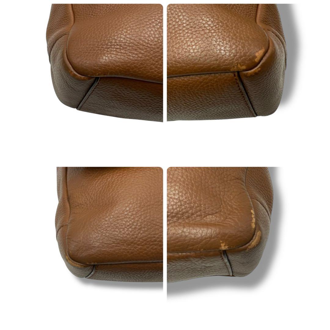 極美品✨ COACH コーチ メッセンジャーバッグ ショルダーバッグ レザー 茶