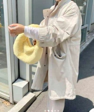 【極美品】シーナリー SHENERY C/Tツイル モッズコート 2way 春