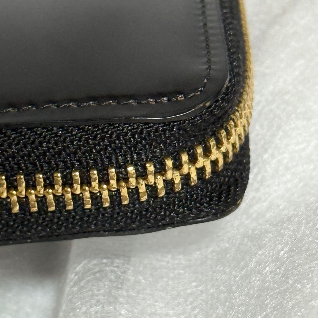 ⭐️未使用級⭐️ココマイスター　コードバン　長財布　ブラック　ラウンドファスナー