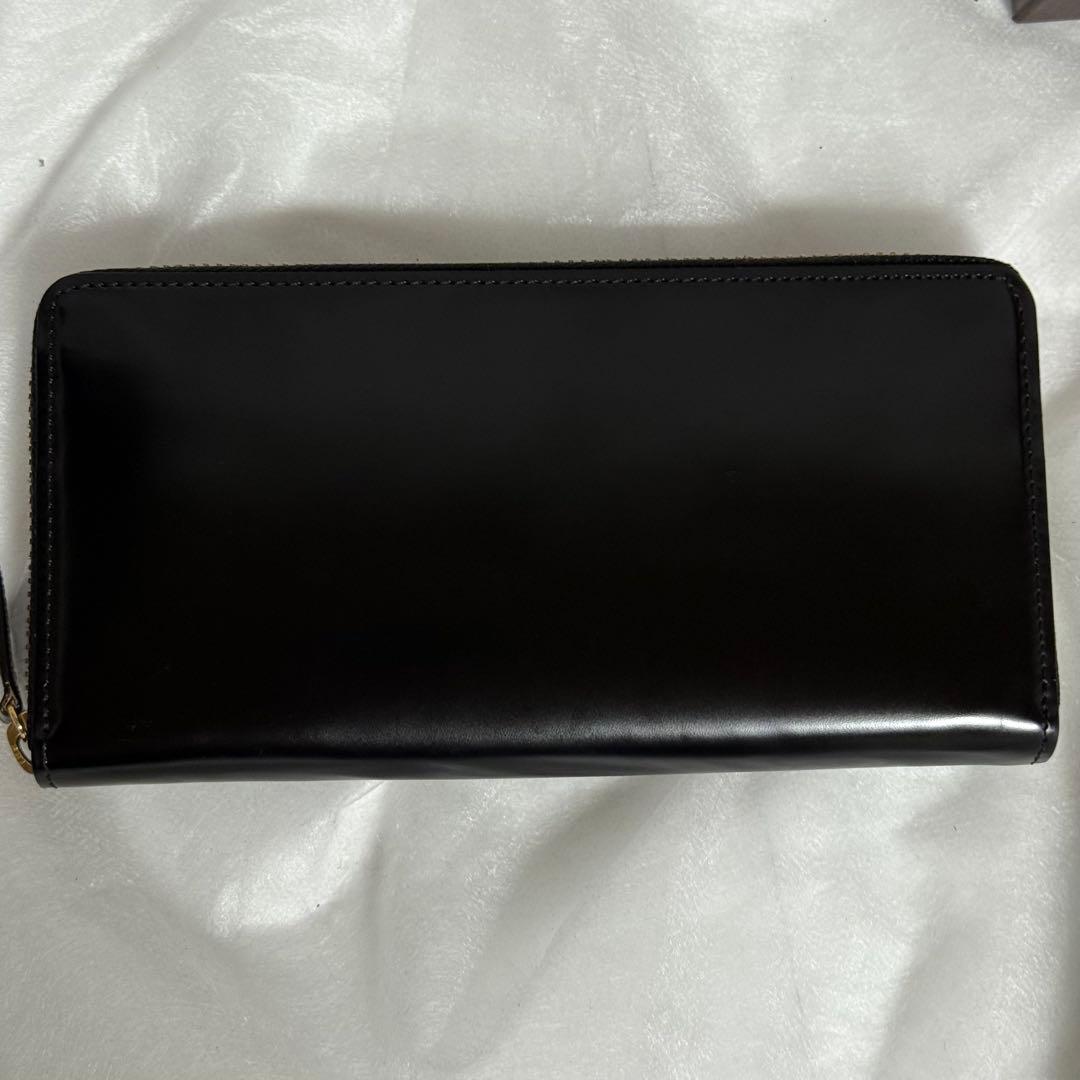 ⭐️未使用級⭐️ココマイスター　コードバン　長財布　ブラック　ラウンドファスナー