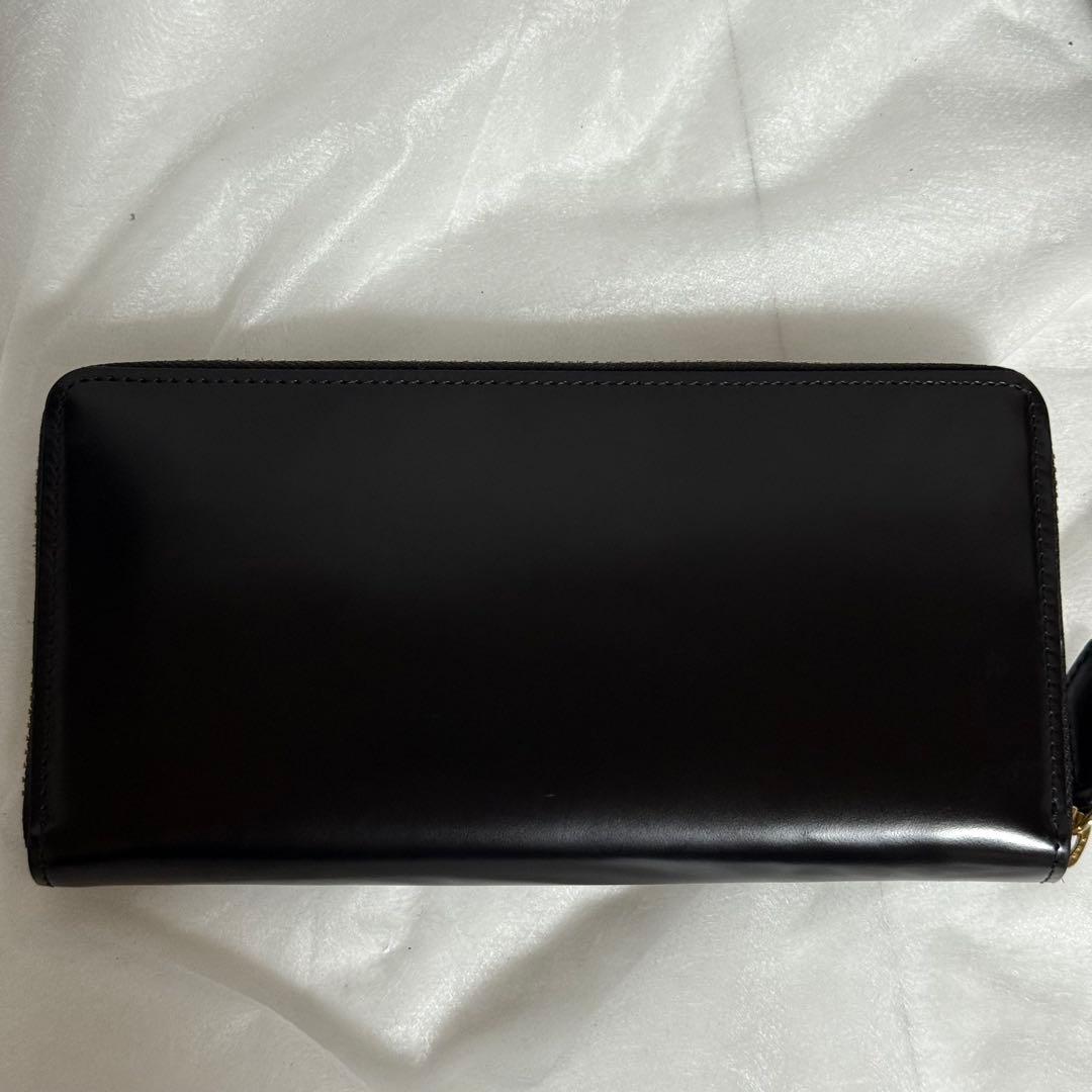 ⭐️未使用級⭐️ココマイスター　コードバン　長財布　ブラック　ラウンドファスナー