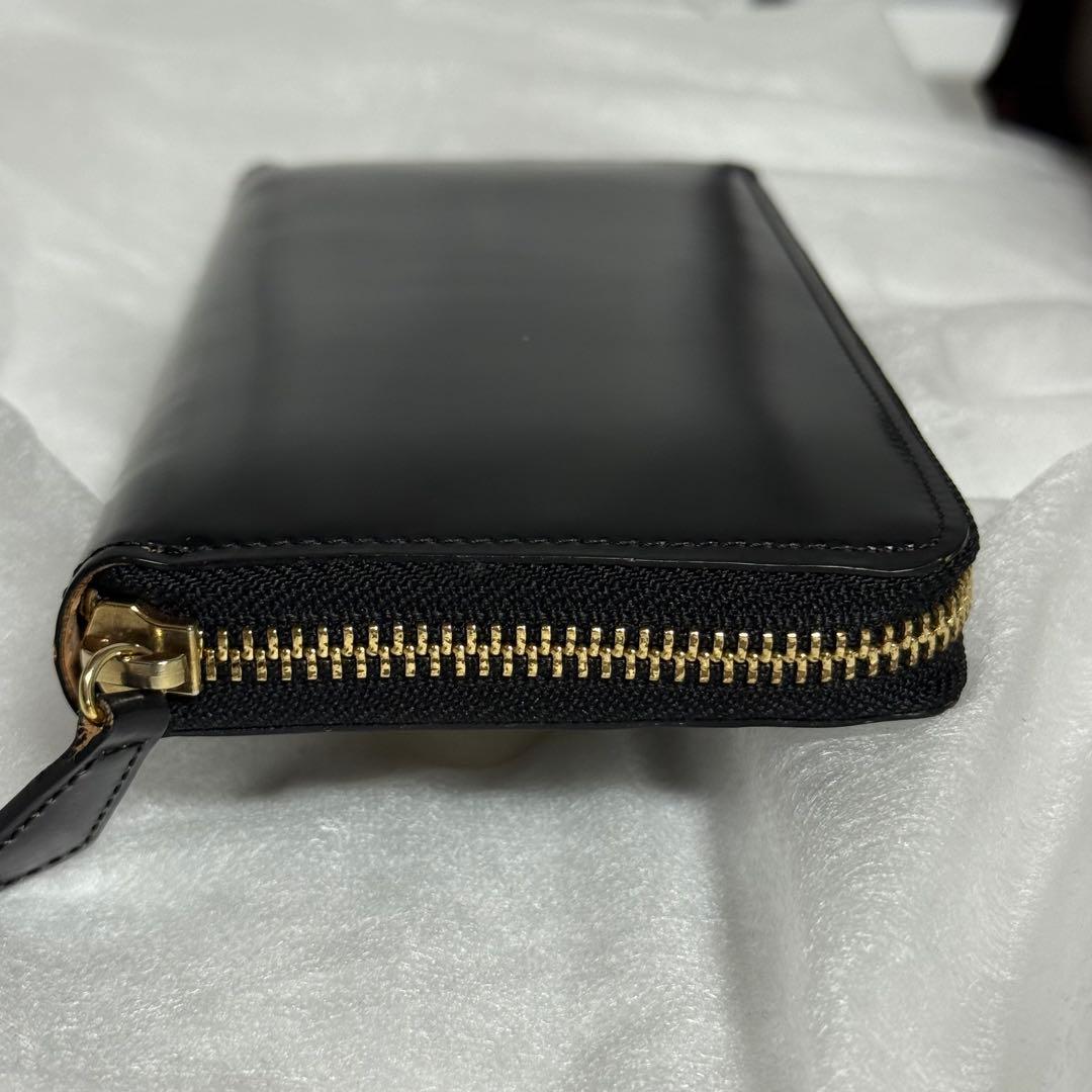 ⭐️未使用級⭐️ココマイスター　コードバン　長財布　ブラック　ラウンドファスナー