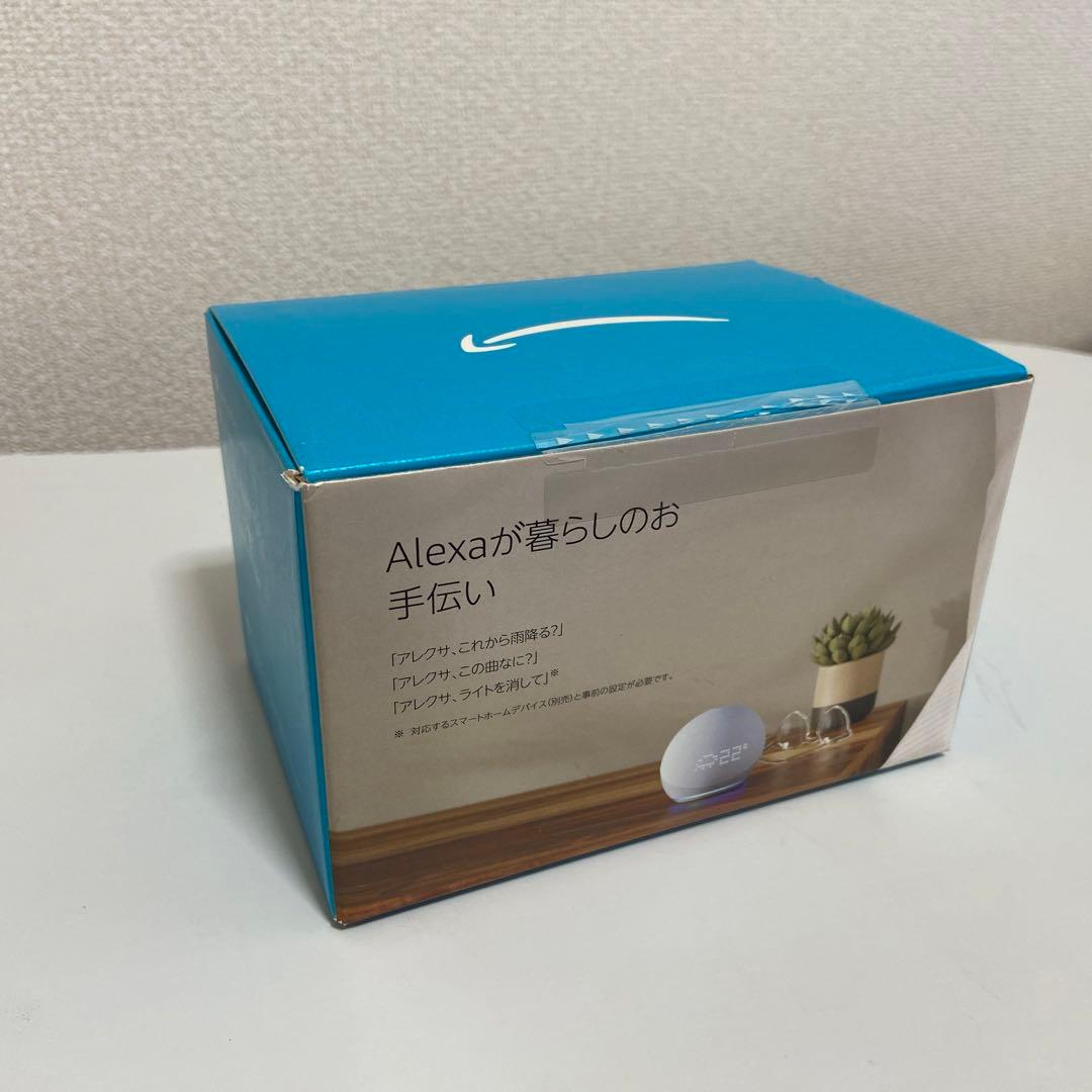 Echo Dot with Clock 第5世代 グレーシャーホワイト