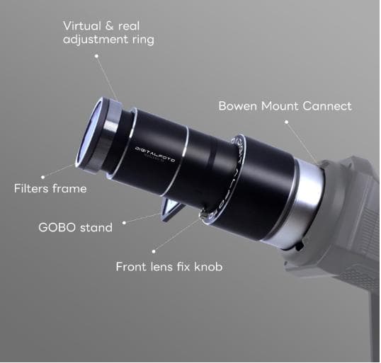 DF DIGITALFOTO Bowens マウント光学スヌート