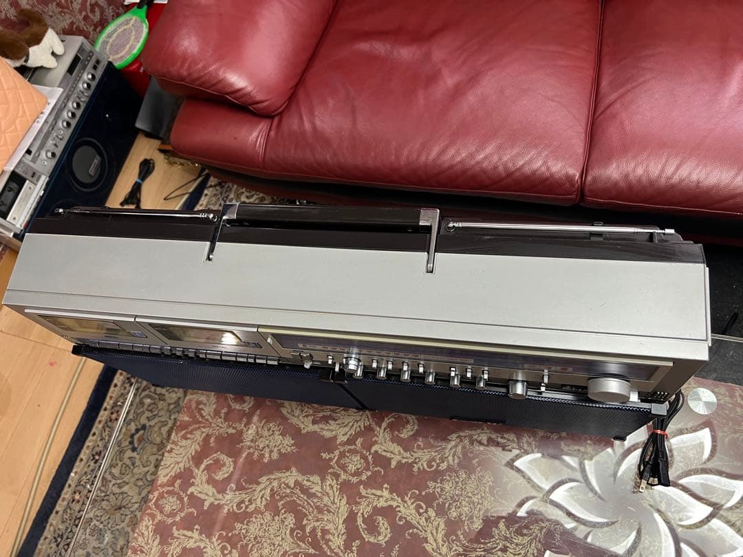 内蔵BT付きシャープ SHARP GF-1000 W大型ラジカセ動作品希少