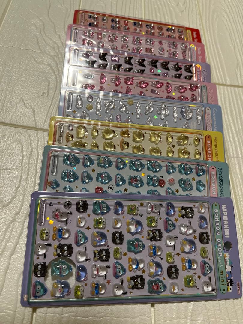 サンリオ　ボンボンドロップシール　正規品