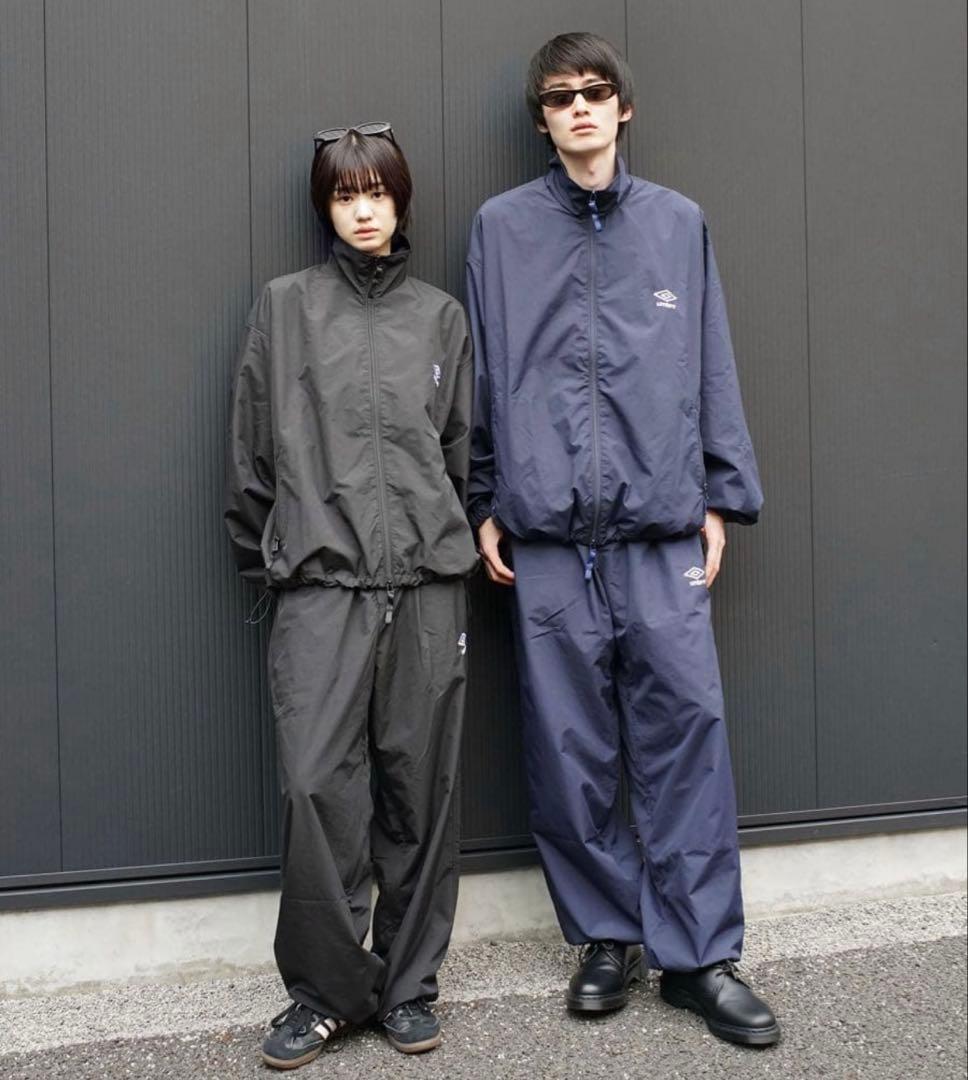umbro basics ナイロンジャケット・パンツ　セットアップ