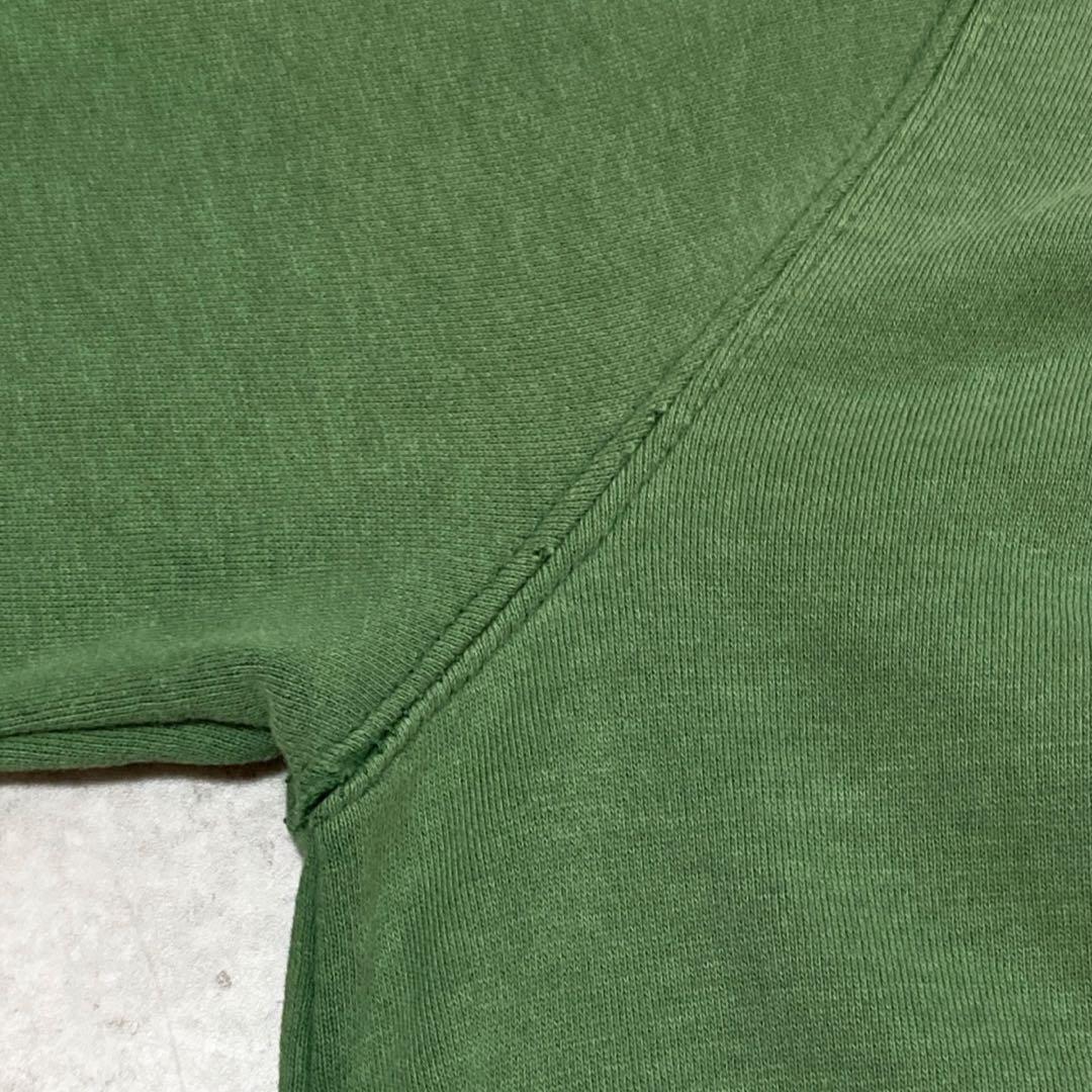 STUSSY ステューシー パーカー デカロゴ グリーン M 0477