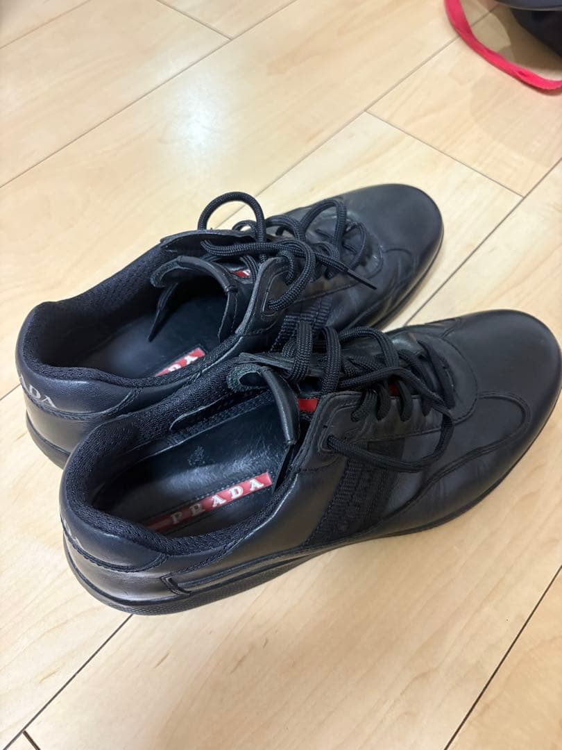 PRADA レザー スニーカー