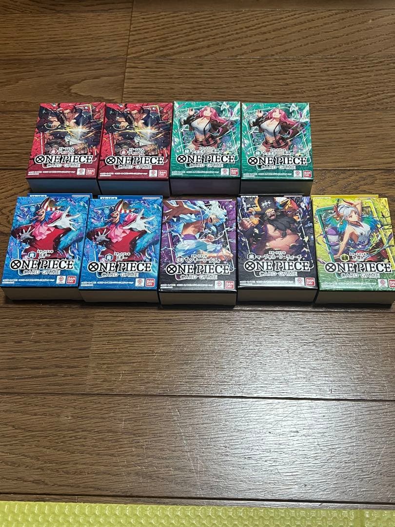 し*う様 【引退品】ワンピースカード(デッキ、SR、SEC、パラレル多数)