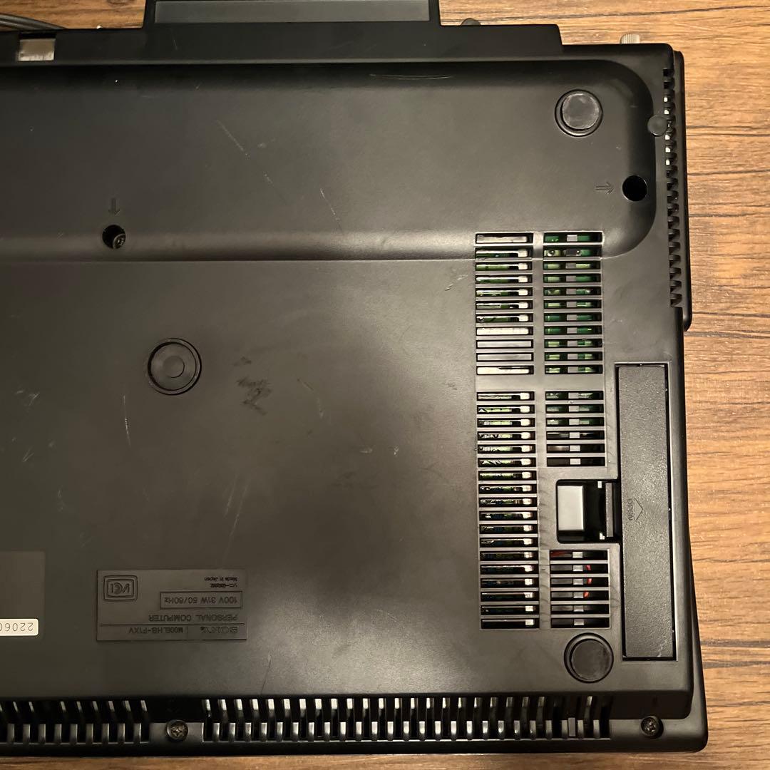 MSX2+本体 中古 SONY F1XV 箱説無し FDD:NG 難あり