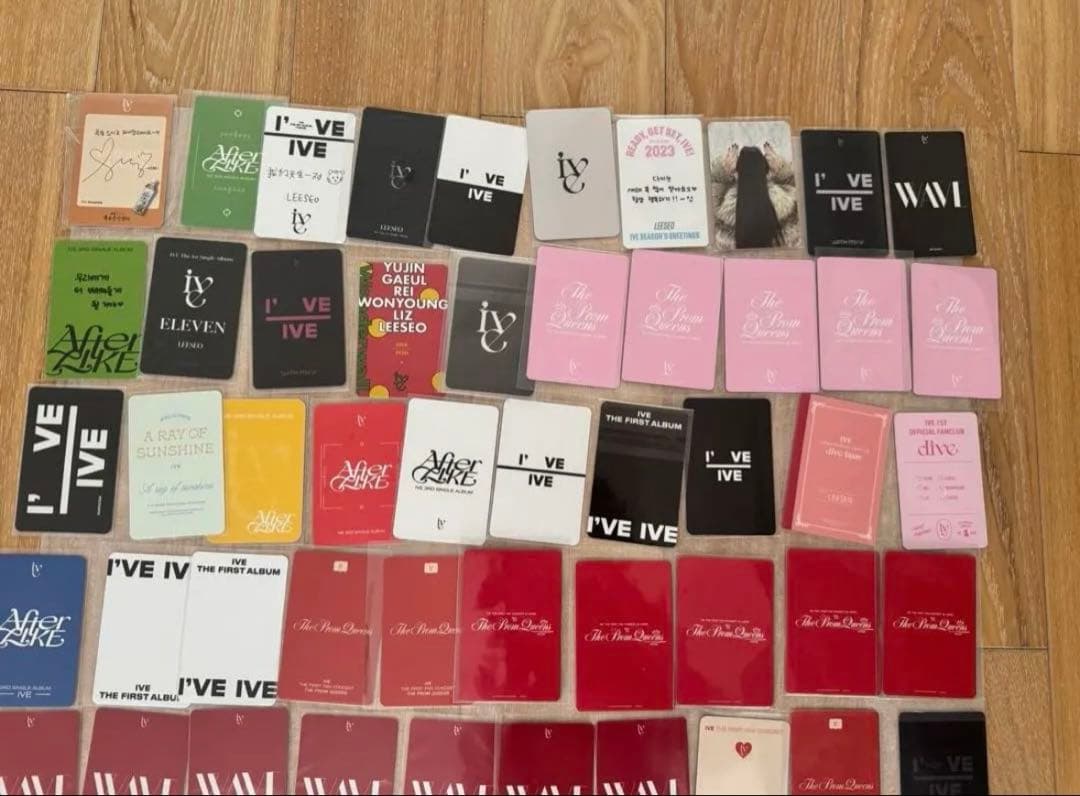 IVE トレカ K-POP イソ LEESEO まとめ売り ばら売り可能