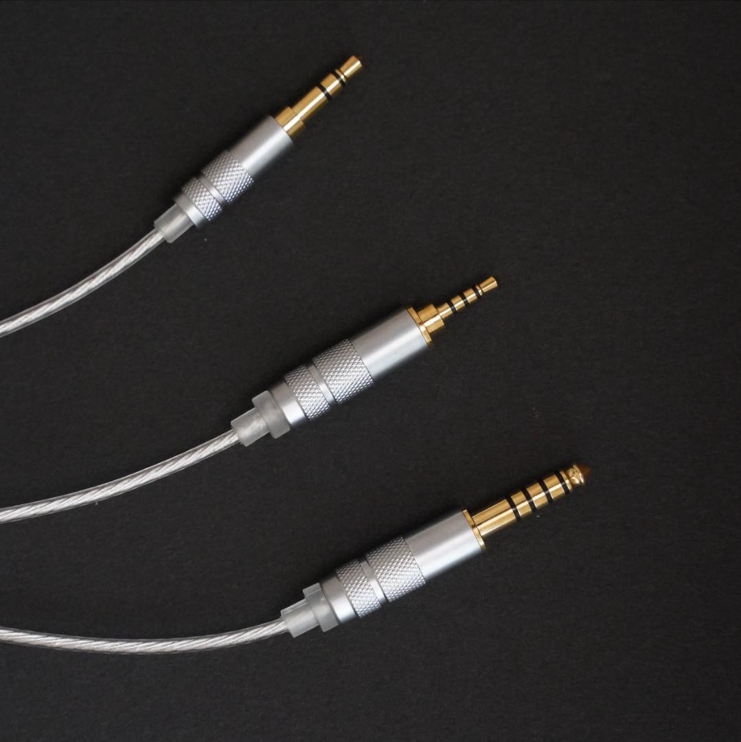 【1点限定】7N超冷凍製単結晶銅銀メッキ最高スペックIE500/3.5mm