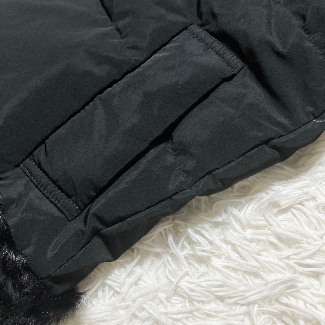 【うさこ】グレースコンチネンタル　ショールカラー　ダウンコート　36