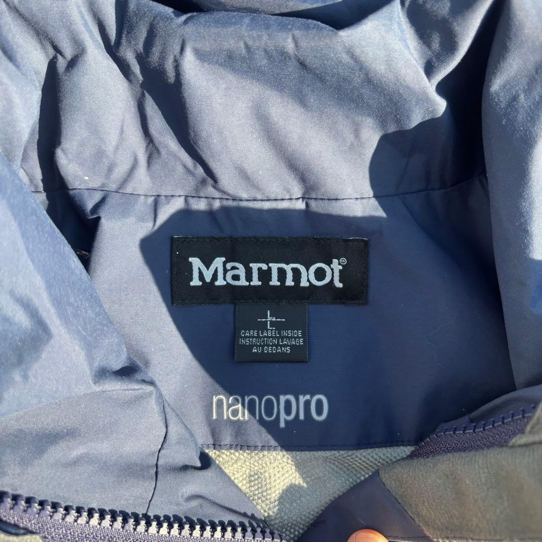 Marmot マーモット マウンテンパーカー ナイロン ドローコード 刺繍タグ