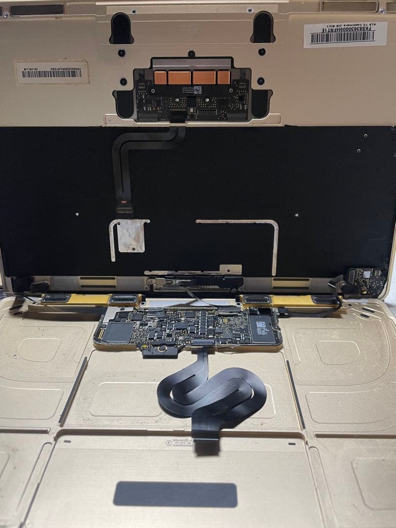 Apple MacBook 12inch 2017年ゴールド(部品取り品)