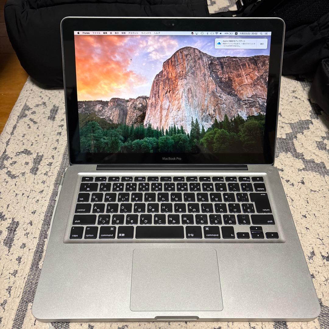 MacBook本体 Apple MacBookpro2012