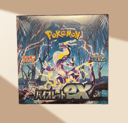 【新品】ポケモンカードゲーム　バイオレットex box シュリンク付き