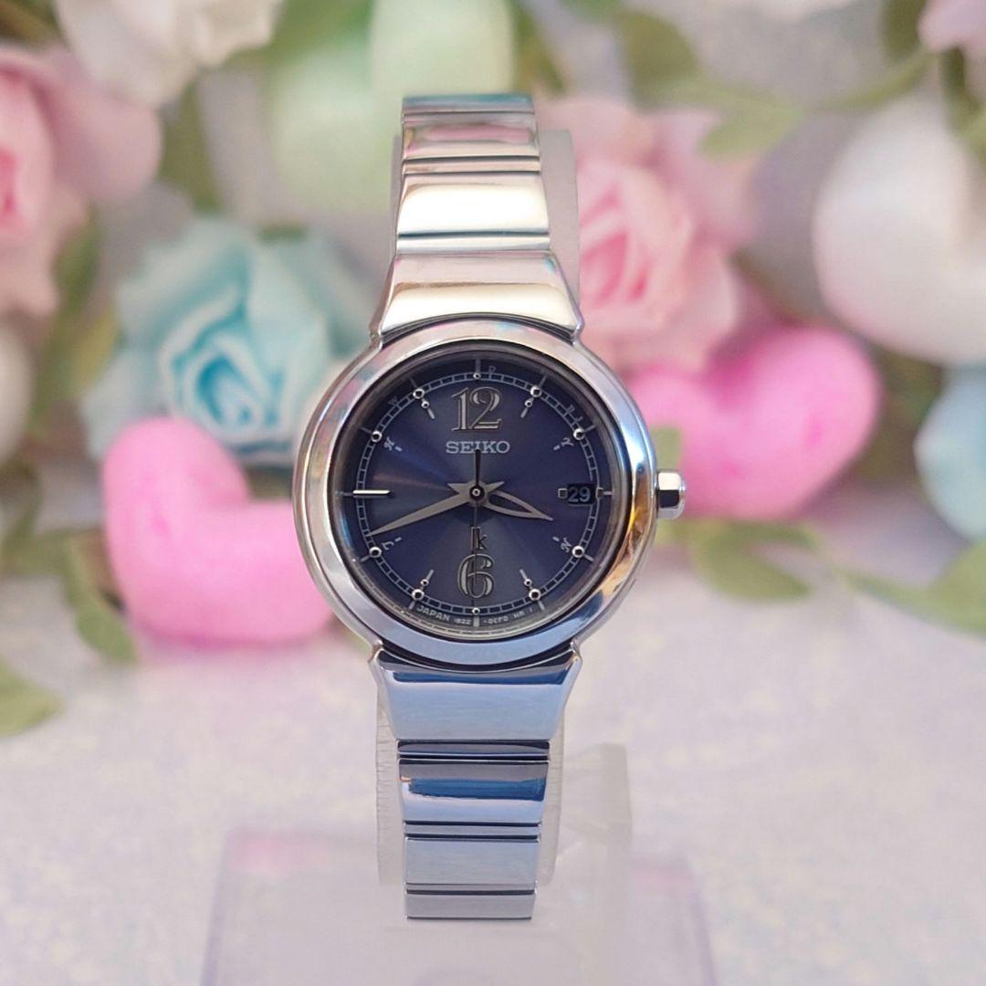値下げ中❗️セイコールキア腕時計SEIKO LUKIAレディース1B22-OBF