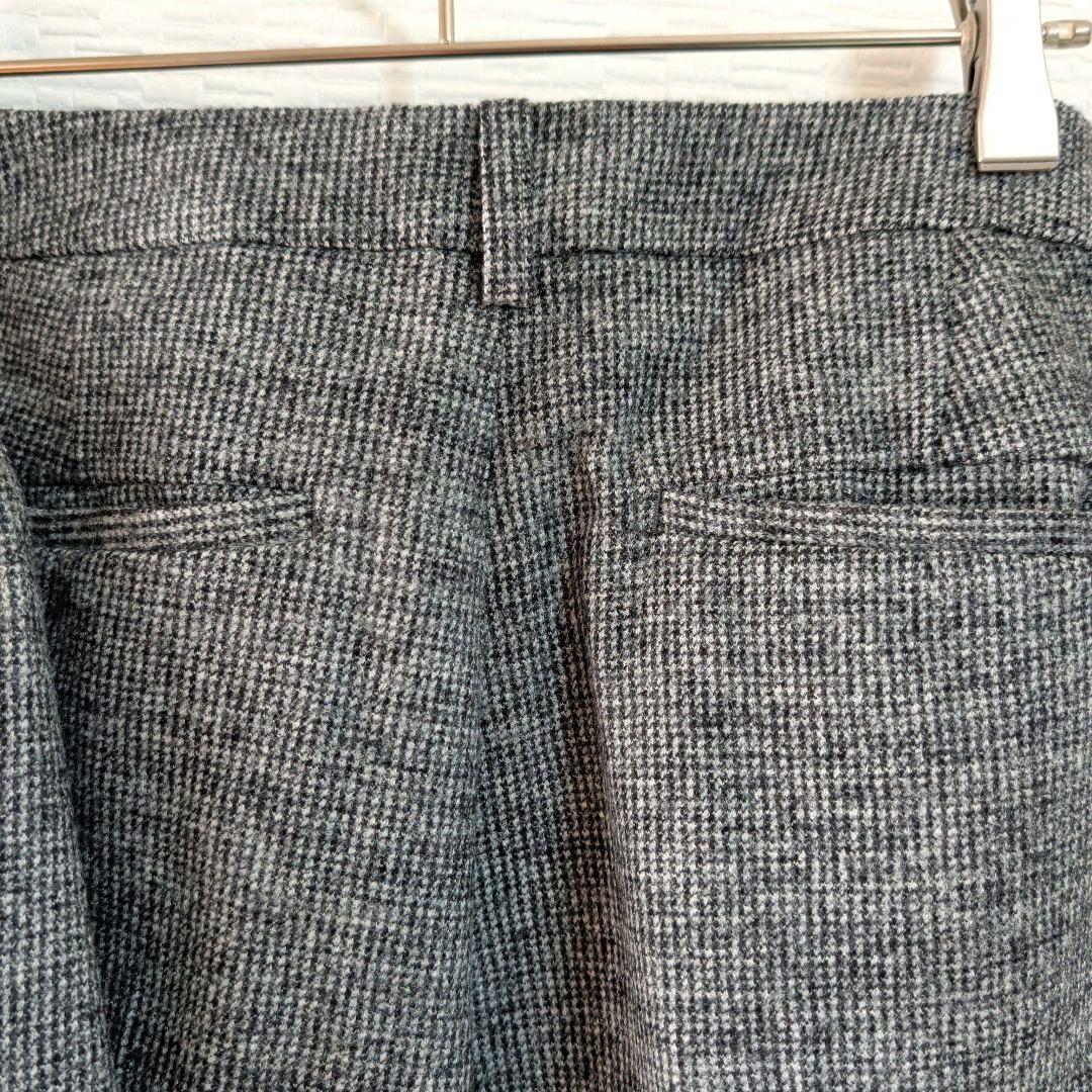 マッキントッシュロンドン　グレー パンツスーツセットアップ ウール　サイズ40