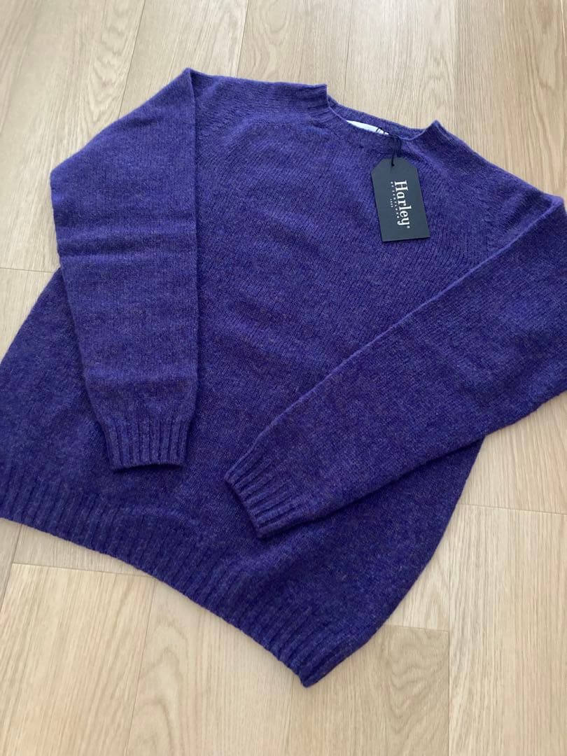 【新品同様】HARLEY OF SCOTLAND クルーネックセーター