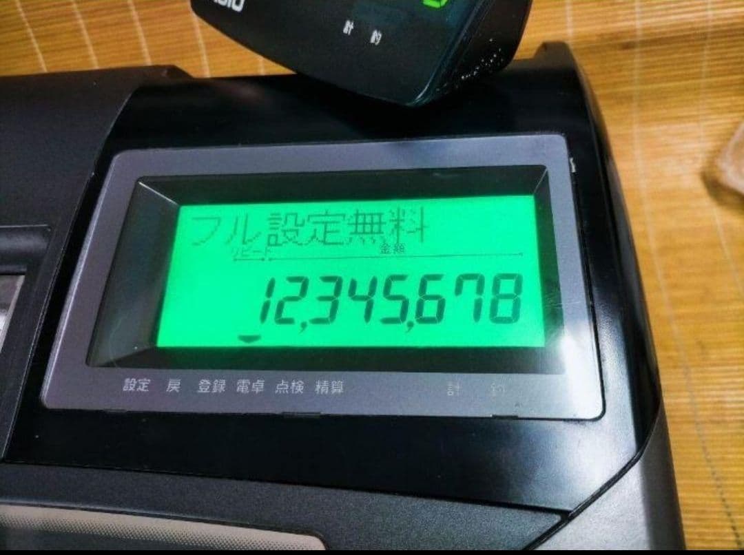 カシオレジスター　TE-2100　フル設定無料　長期使用可能　911772